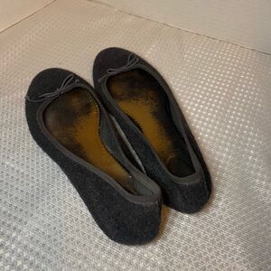 J crew dark gray Ballet Flats